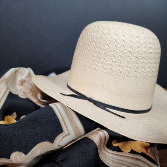Western Hats - Resistol Natural Straw 7 1/4 Vintage Hat