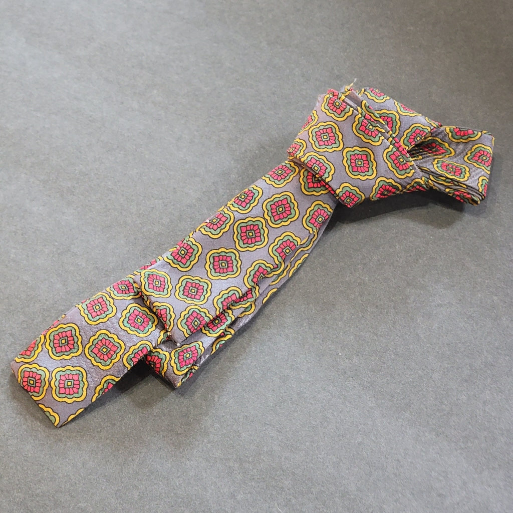 Western Neck Tie - Created From Vintage Silk Ties