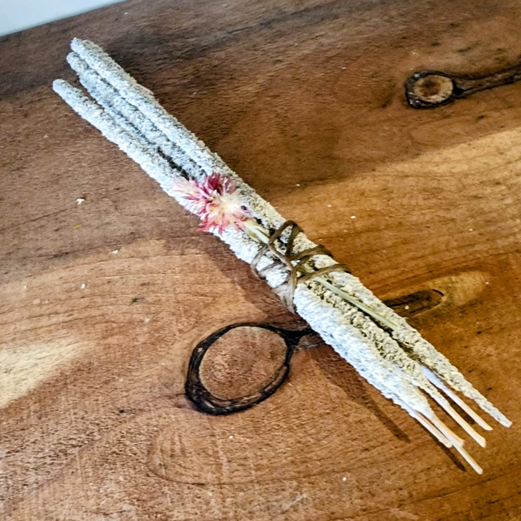 White Copal Incense Sticks - Bundle Of 6 Mayan Artisan Made Naturals